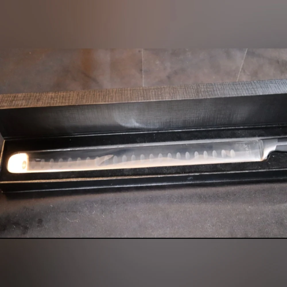 SliceX Bright Hobby’s Classic Brisket Slicing Knife Steel Razor Sharp 12